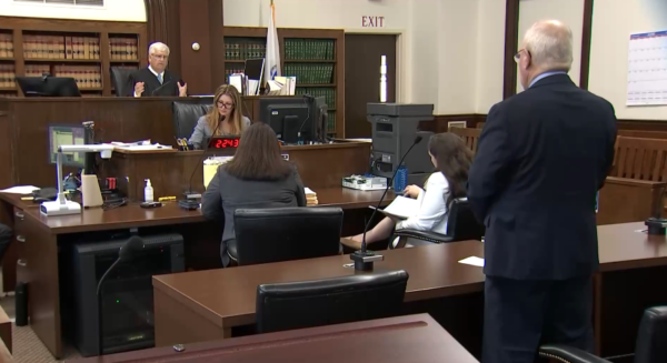 Kevin Reddington addresses the court